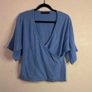 Yigal Arzrouel Cashmere Wrap Top